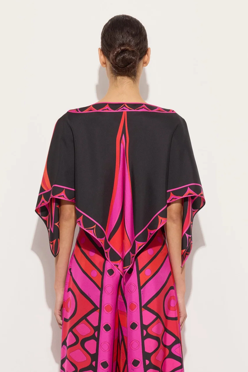 Fari Print Kaftan Top-PUCCI-Boyds Philadelphia