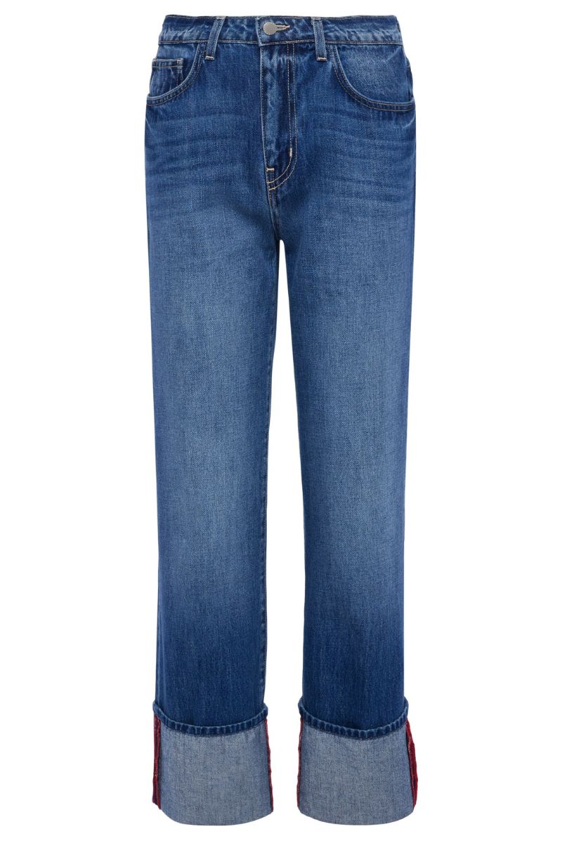 Leighton Cropped Stovepipe Jean-L'AGENCE-Boyds Philadelphia
