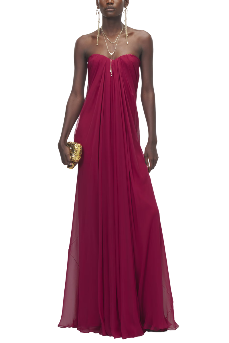 alexander mcqueen formal dresses Bustier Evening Dress by Alexander McQueen