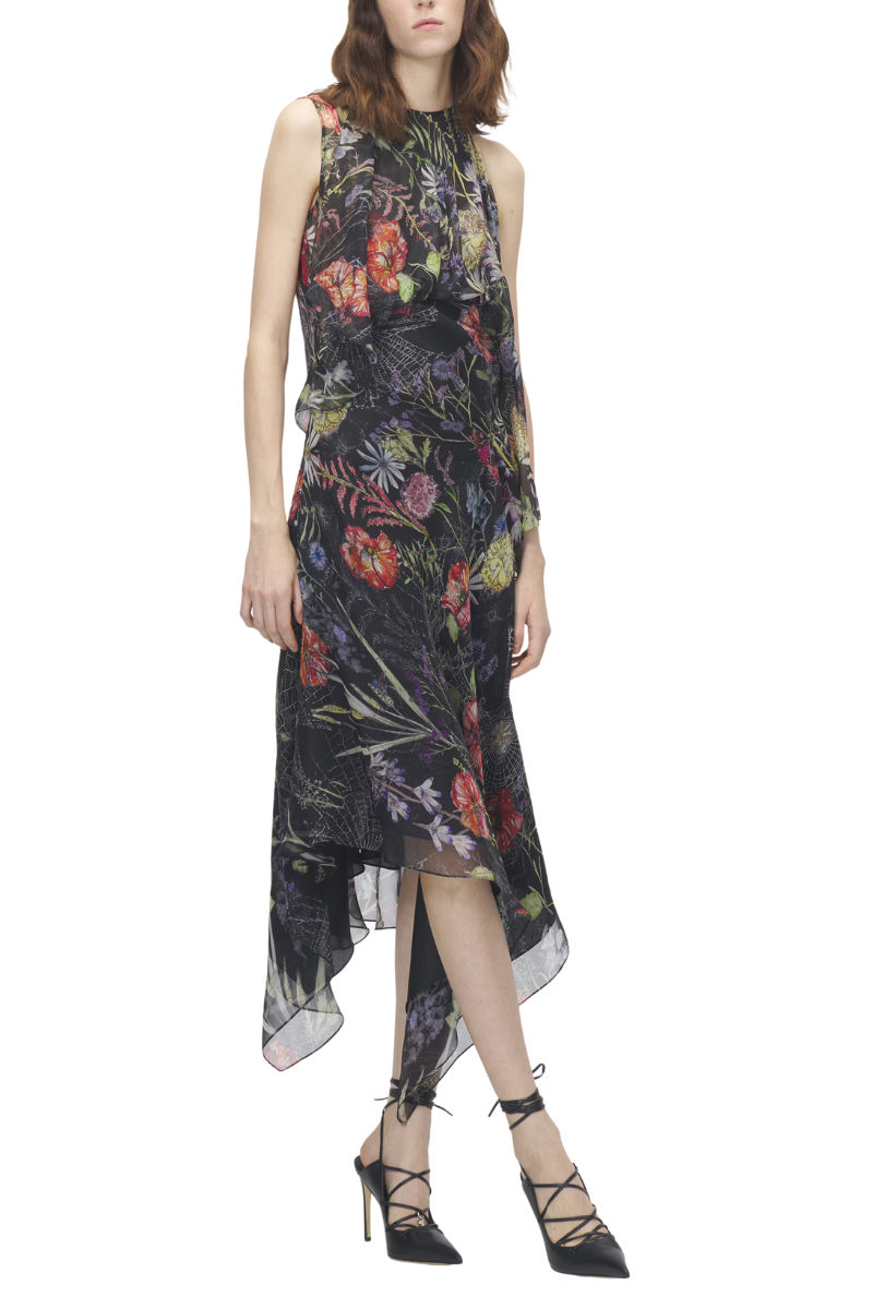 Meadow Floral Print Dress by Alexander McQueen – Boyds