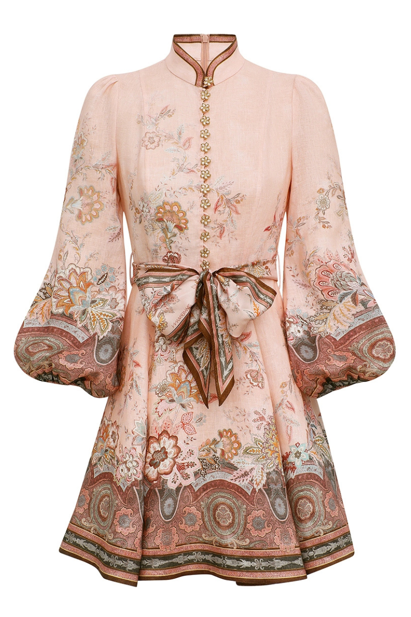 Alchemy Button Mini Dress by ZIMMERMANN