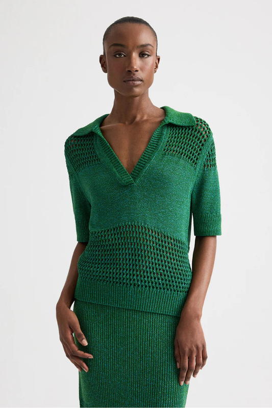 Open Knit Polo-TWP-Boyds Philadelphia