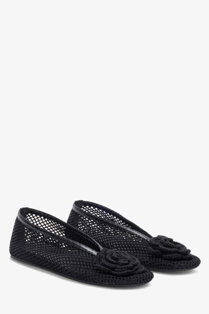 Jenny Ballerina Mesh Flats-GANNI-Boyds Philadelphia