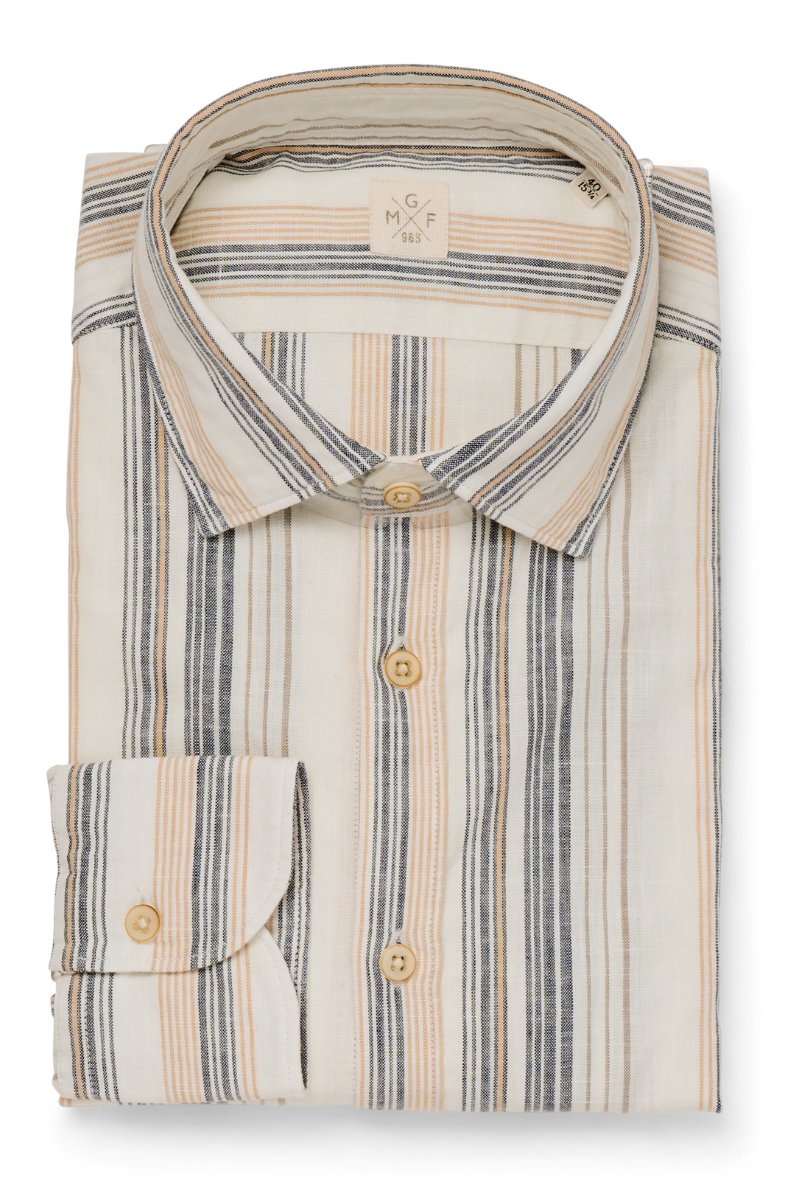 Multi Stripe Shirt-GMF 965-Boyds Philadelphia