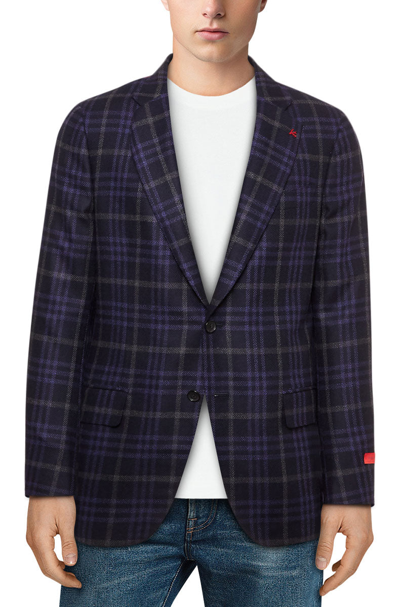 Windowpane Sport Jacket-ISAIA-Boyds Philadelphia