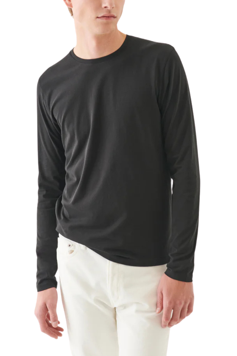 Pima Cotton Long Sleeve T-Shirt-Patrick Assaraf-Boyds Philadelphia