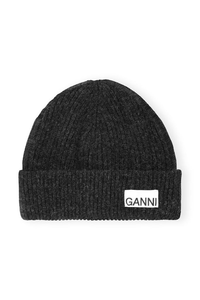Rib Knit Beanie by GANNI Boyds