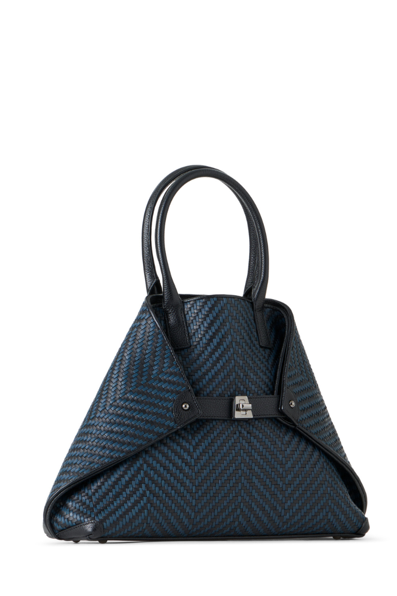 AI Braided Top Handle Tote-Akris-Boyds Philadelphia