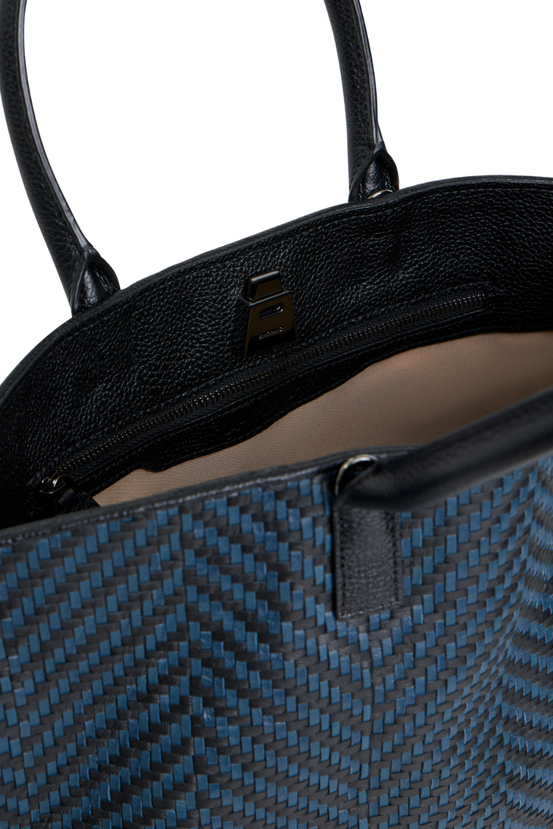 AI Braided Top Handle Tote-Akris-Boyds Philadelphia