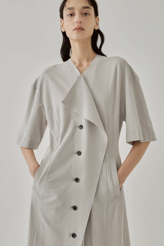 Amy Cascade Panel Dress-Akira Naka-Boyds Philadelphia