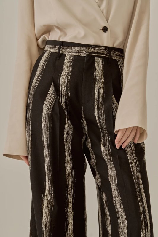 Stitch Stripe Pants-Akira Naka-Boyds Philadelphia