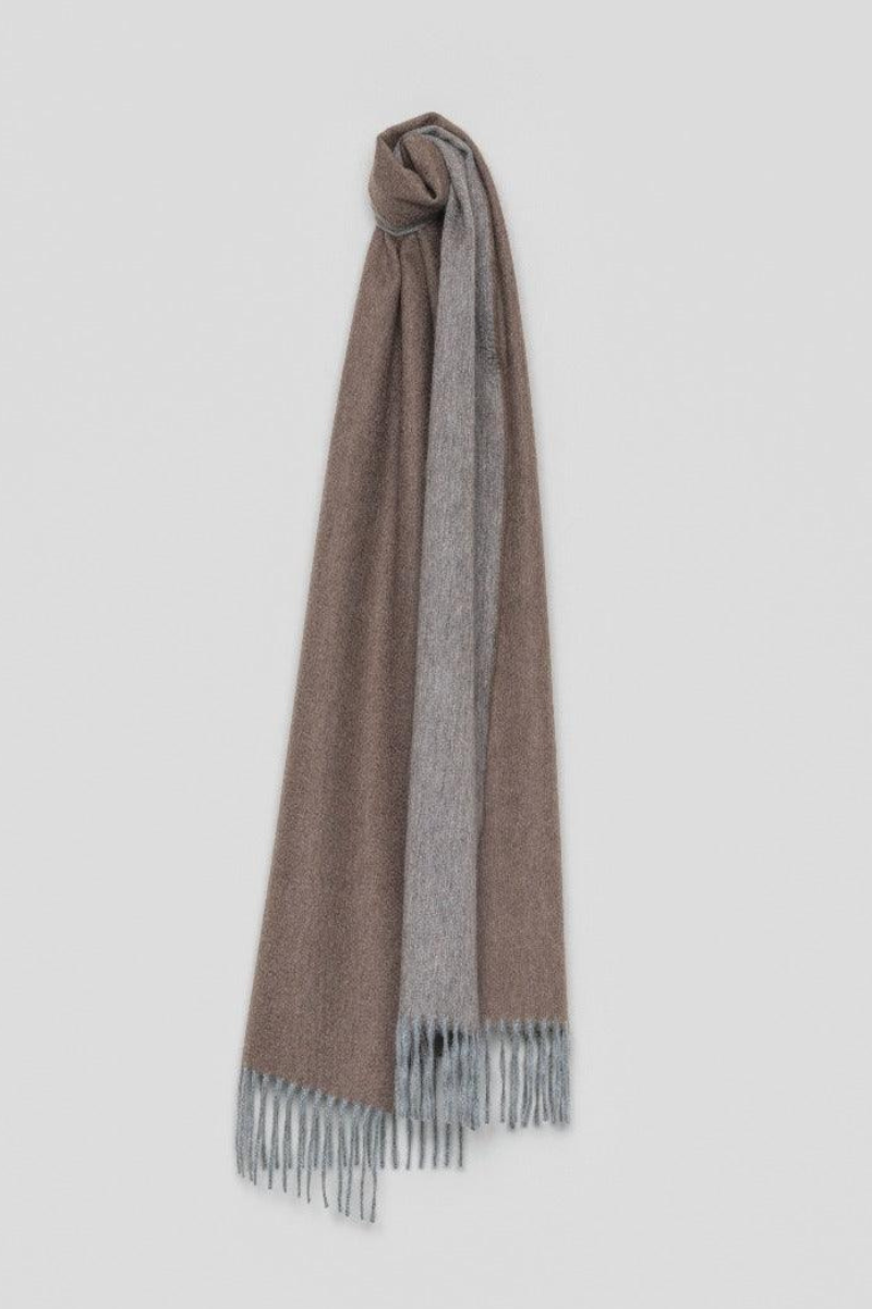 Arran Reversible Cashmere Scarf-Begg x Co-Boyds Philadelphia