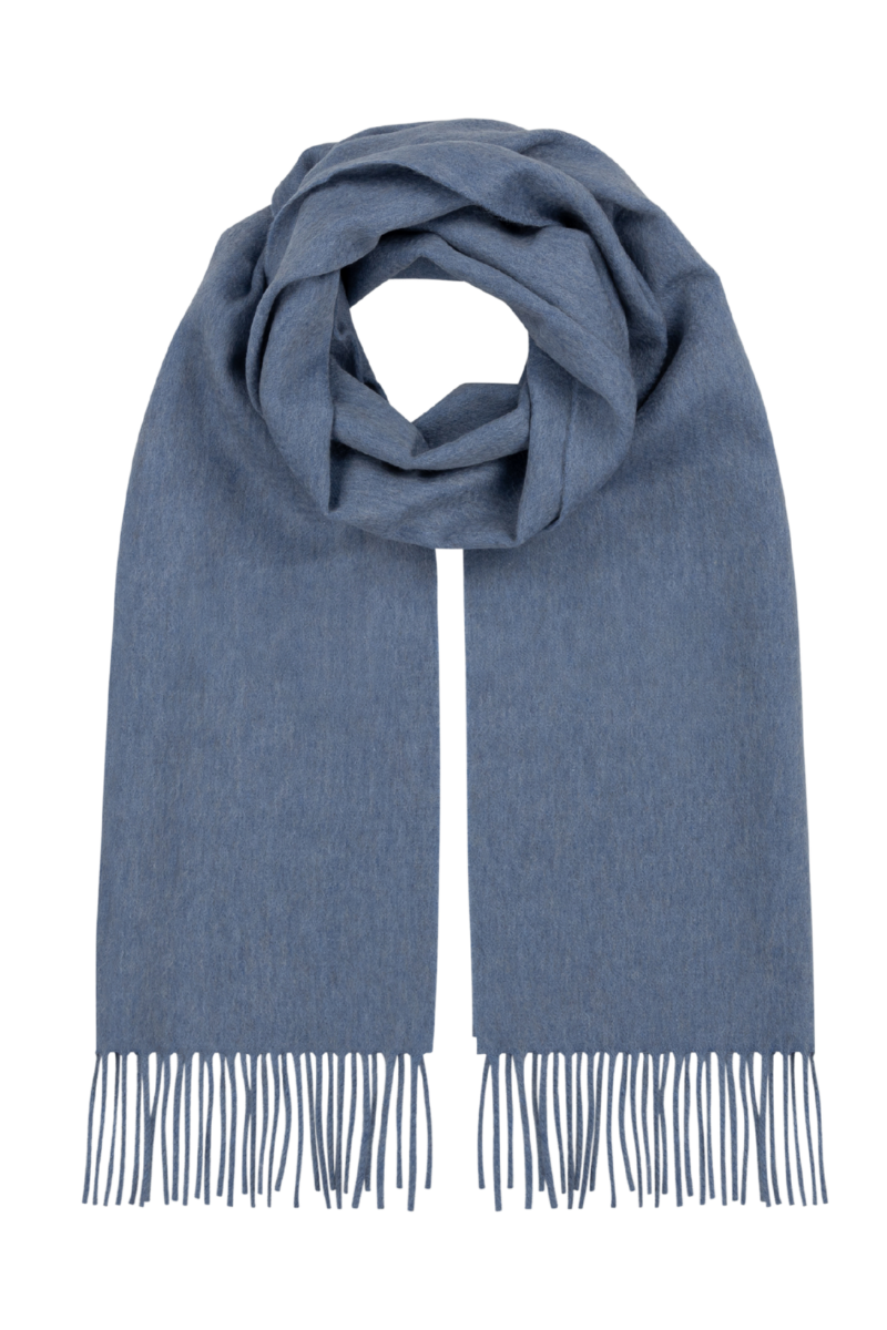 Arran Solid Cashmere Stole-Begg x Co-Boyds Philadelphia