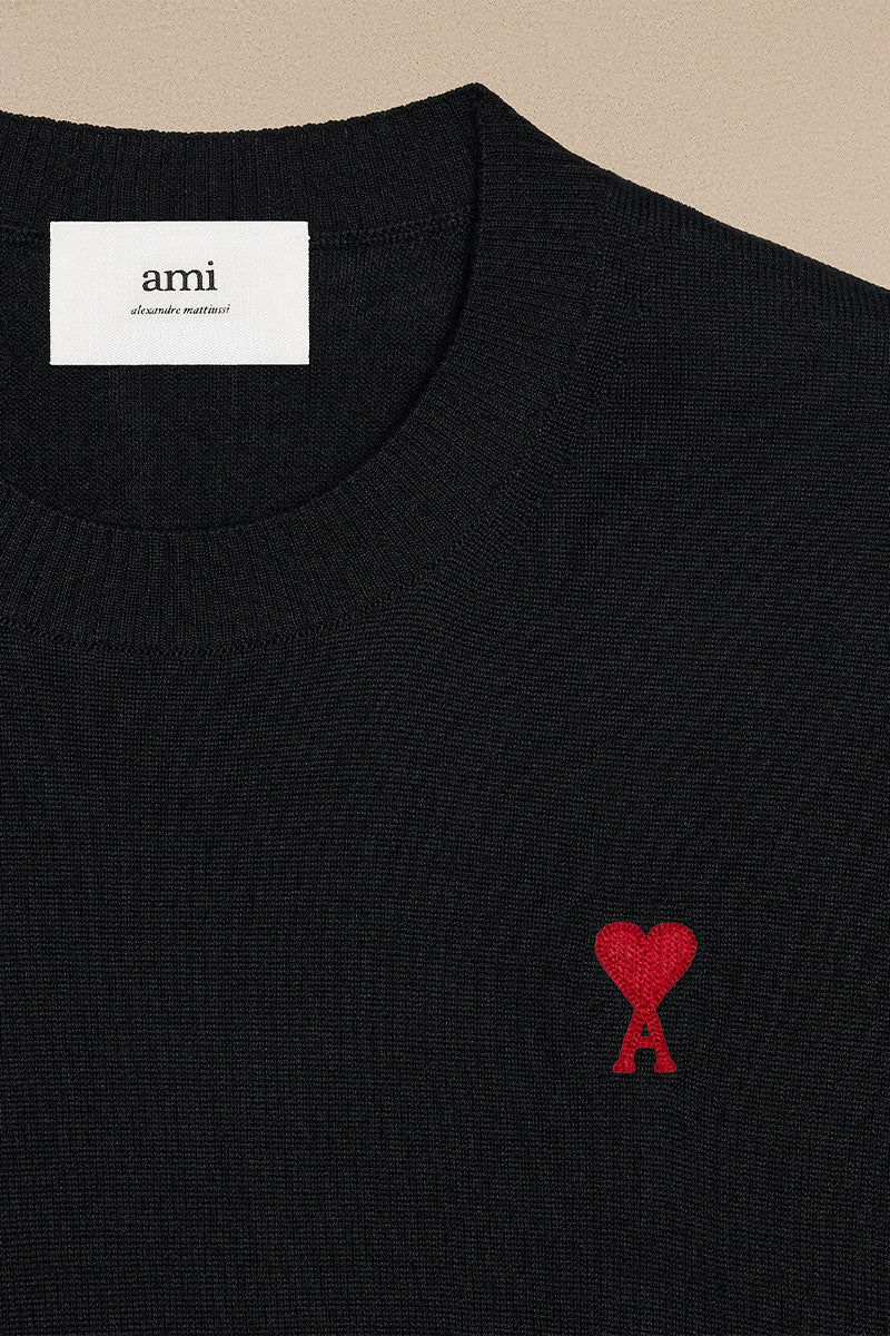 Red Ami de Coeur Sweater-AMI-Boyds Philadelphia