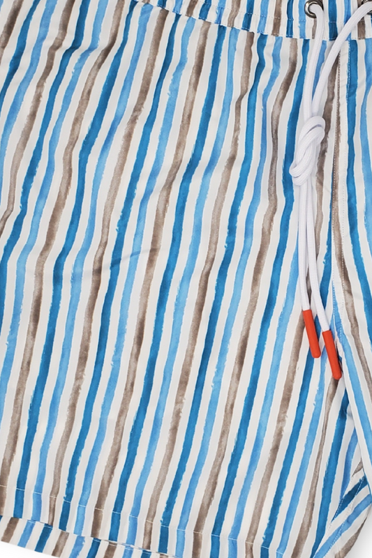 Stripe Swim Shorts-ISAIA-Boyds Philadelphia