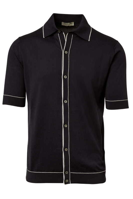 Trim Knit Shirt-Trussini-Boyds Philadelphia