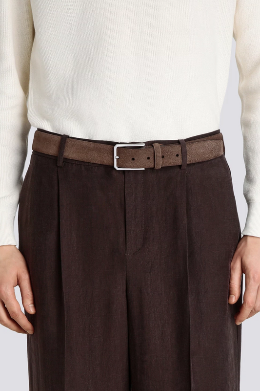 Suede Belt-Santoni-Boyds Philadelphia