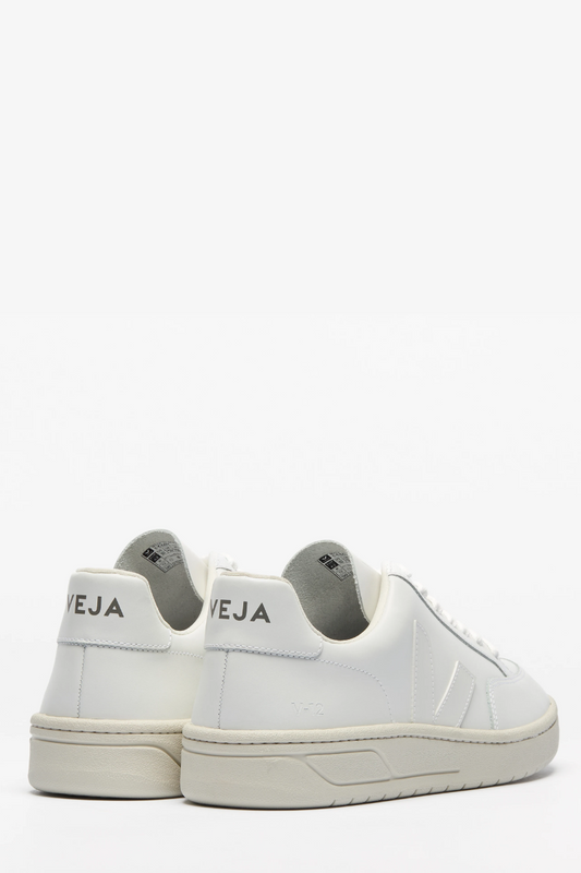 Mens V-12 Leather Sneakers-VEJA-Boyds Philadelphia