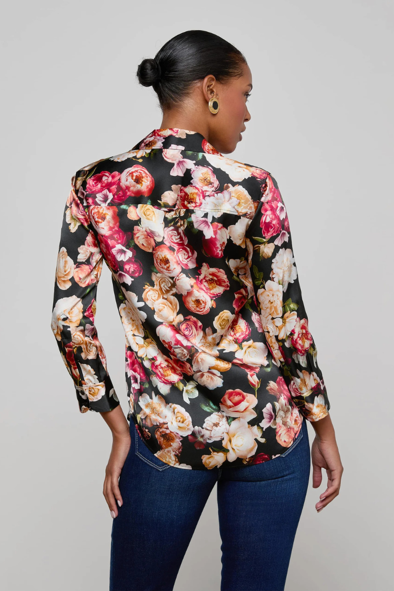 Dani Silk Blouse-L'AGENCE-Boyds Philadelphia