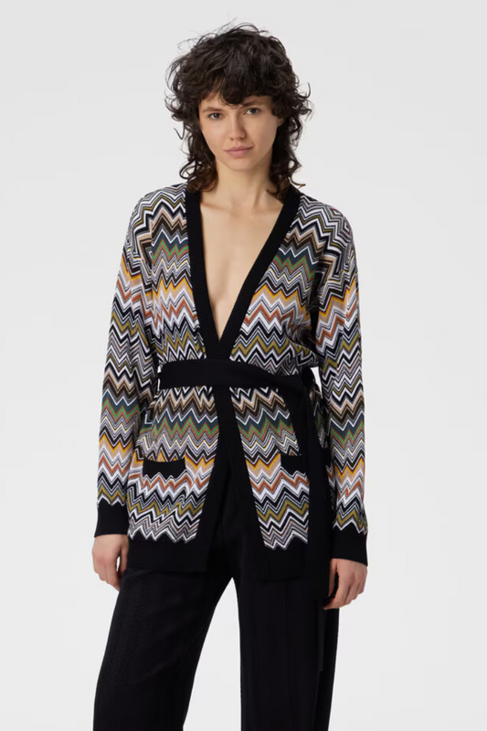 Chevron Relaxed Cardigan-Missoni-Boyds Philadelphia