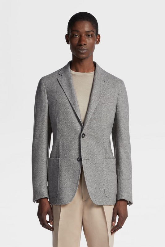 Mélange Trofeo Cashmere Jacket-Zegna-Boyds Philadelphia