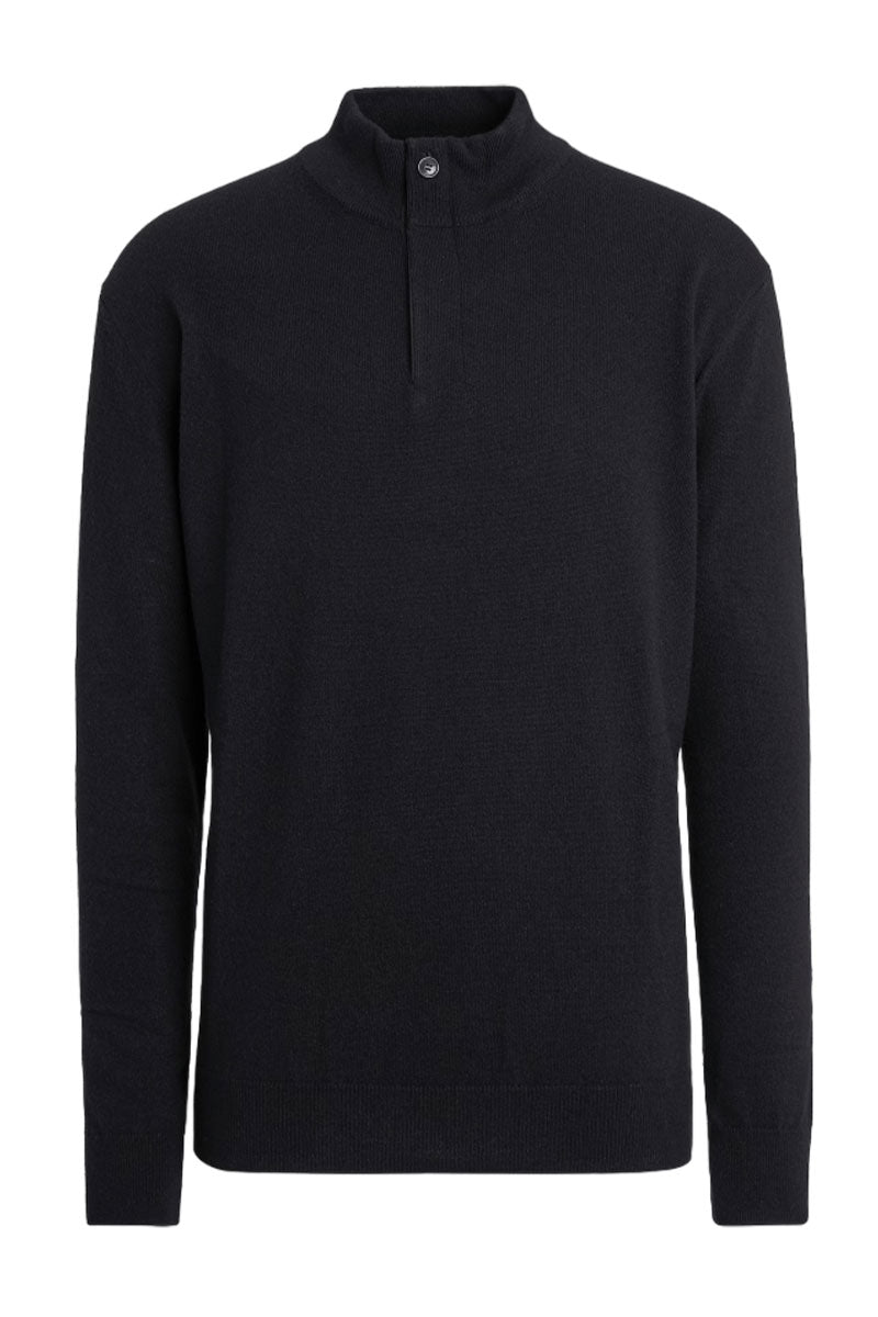 Oasi Cashmere Zip Mock Sweater-Zegna-Boyds Philadelphia