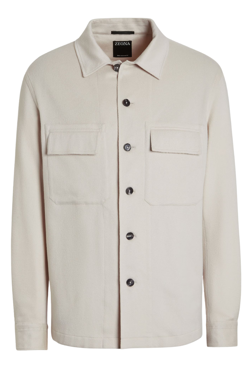 Oasi Cashmere Alba Overshirt-Zegna-Boyds Philadelphia