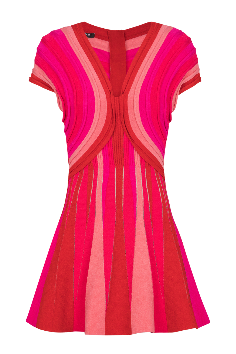 Rolled Flare Dress by Balmain Rolled Flare Dress by Balmain