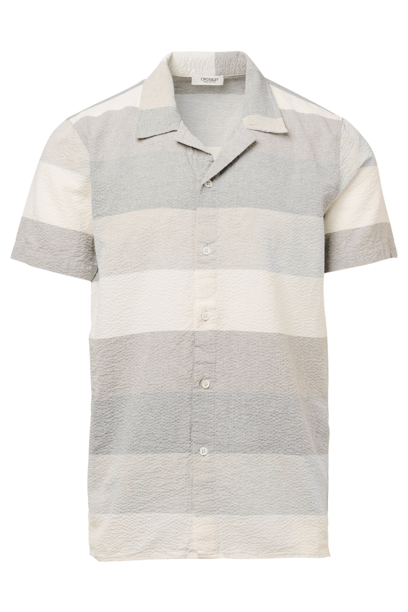Seersucker Camp Shirt-CROSSLEY-Boyds Philadelphia