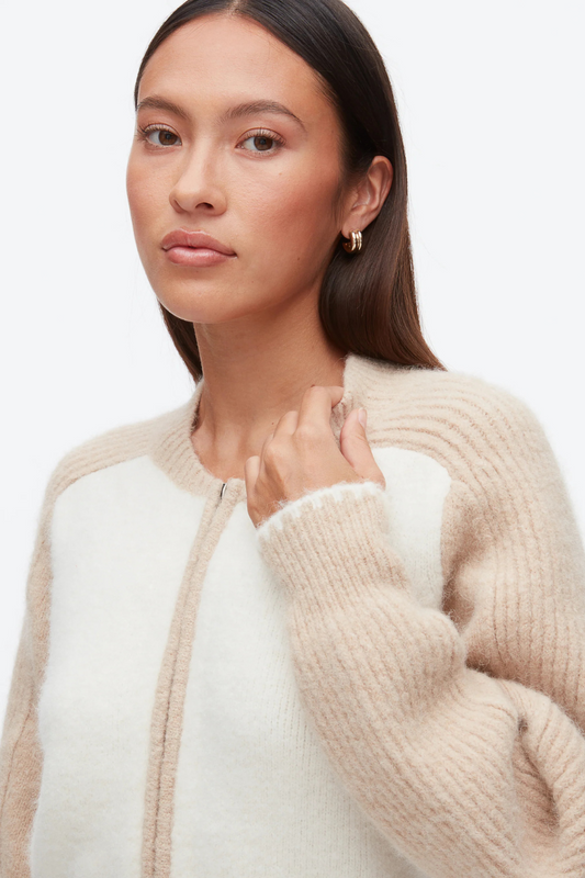 Colorblock Zip Cardigan-3.1 Phillip Lim-Boyds Philadelphia