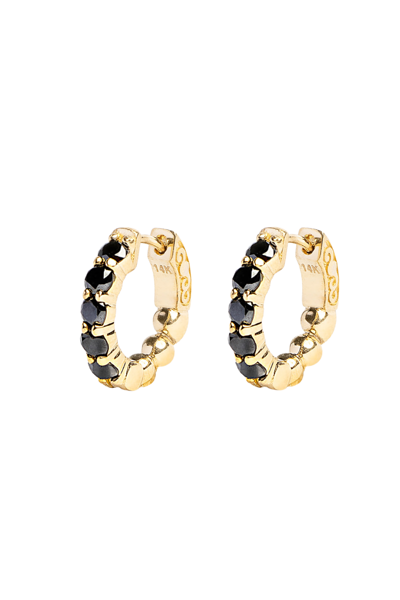 St. Jean Black Diamond Earrings-Genevieve Lau-Boyds Philadelphia