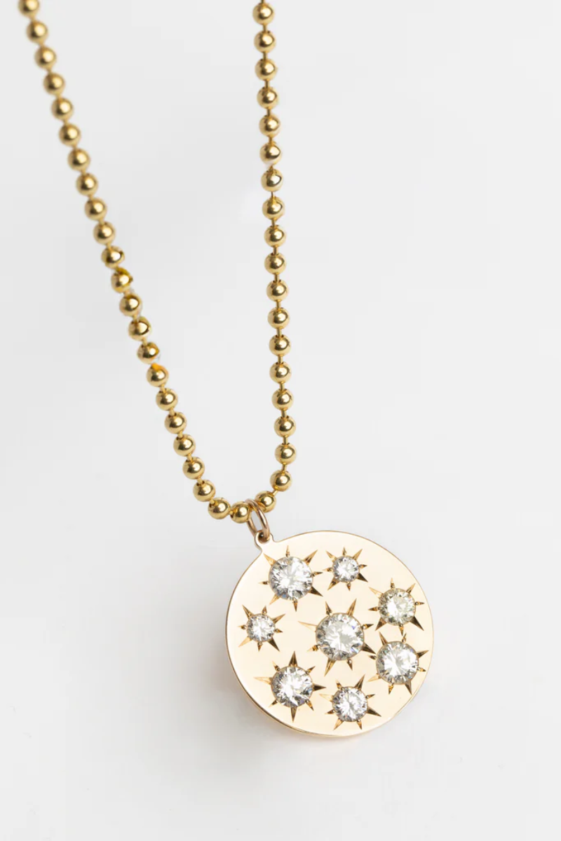 Big Sky Starburst Charm Necklace-Genevieve Lau-Boyds Philadelphia