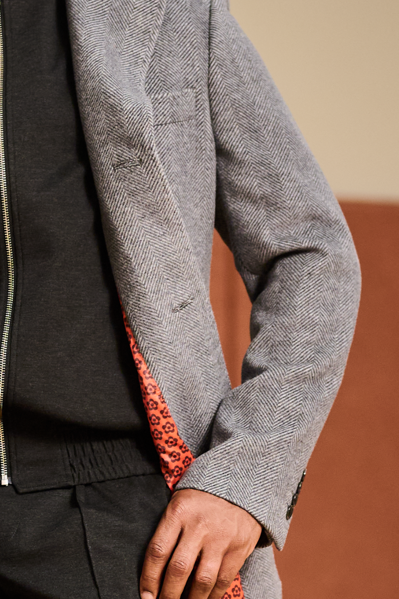 Grey Herringbone Overcoat-Gerald-Boyds Philadelphia