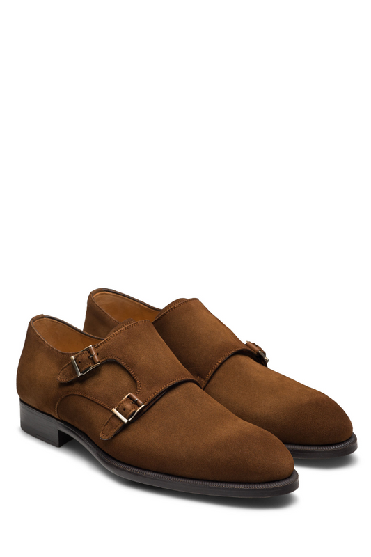 Harmon Double Monk Strap Shoes-Magnanni-Boyds Philadelphia