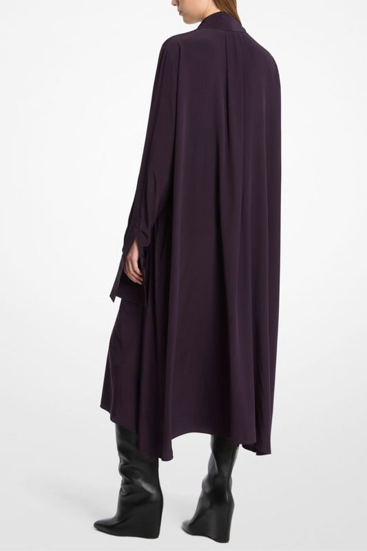 Draped Scarf Tie Shirt Dress-Michael Kors Collection-Boyds Philadelphia