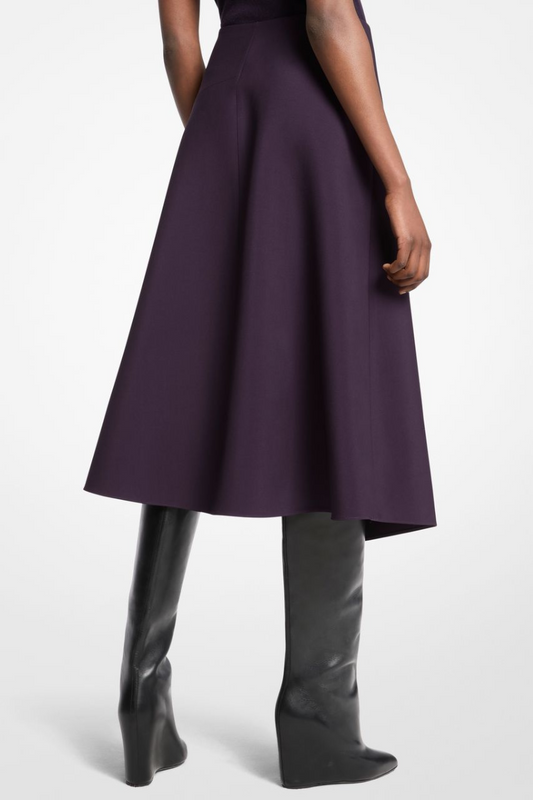 Broadcloth Wrap Skirt-Michael Kors Collection-Boyds Philadelphia