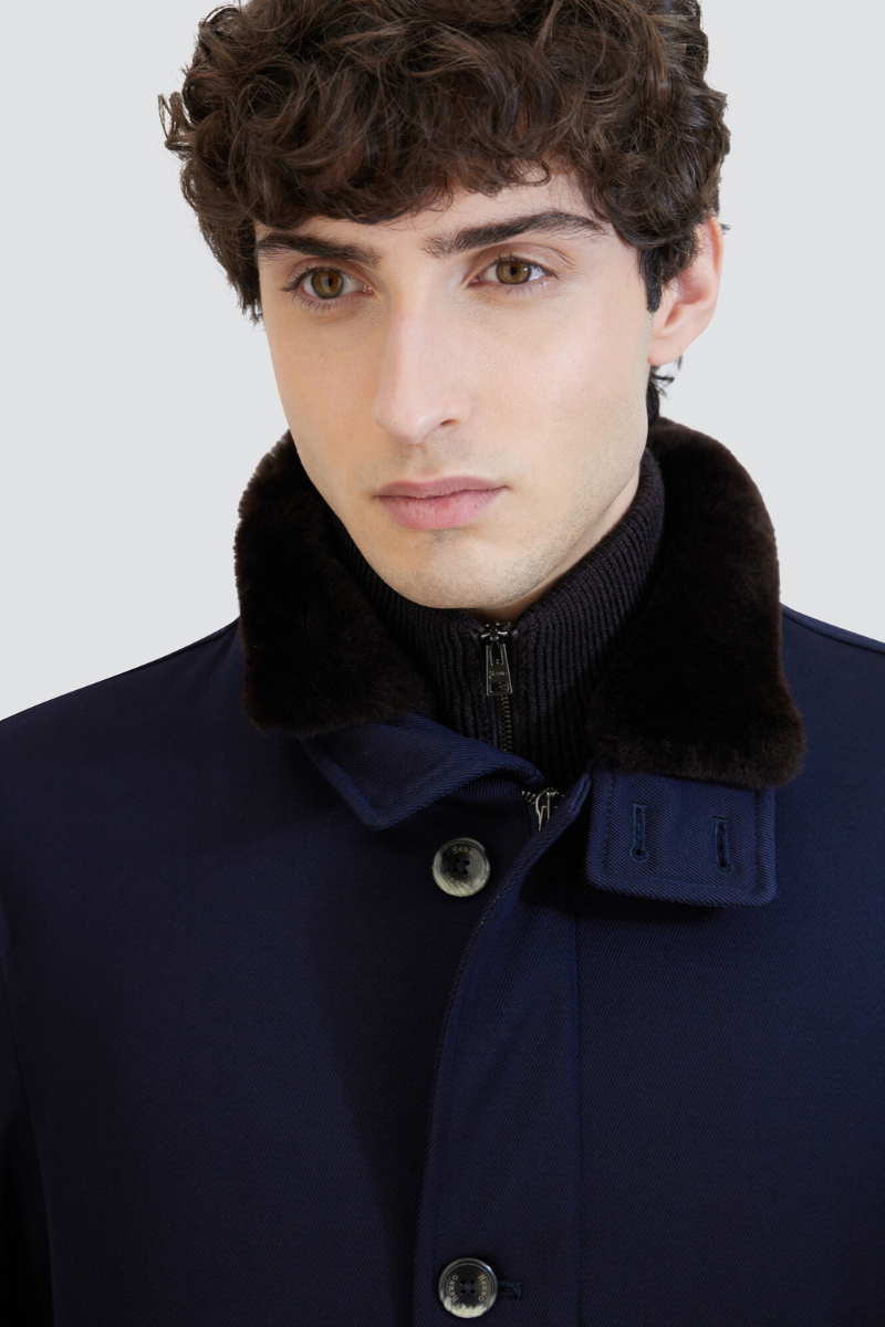 Diagonal Wool Carcoat-Herno-Boyds Philadelphia