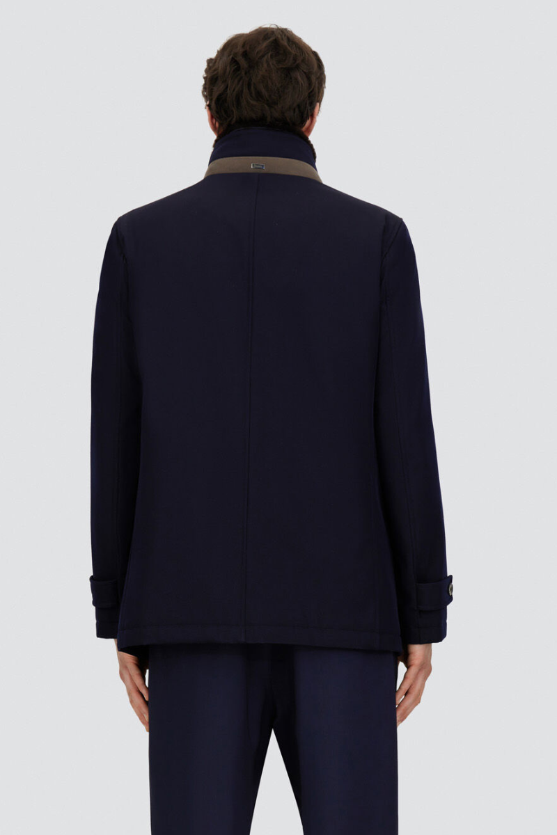 Diagonal Wool Carcoat-Herno-Boyds Philadelphia