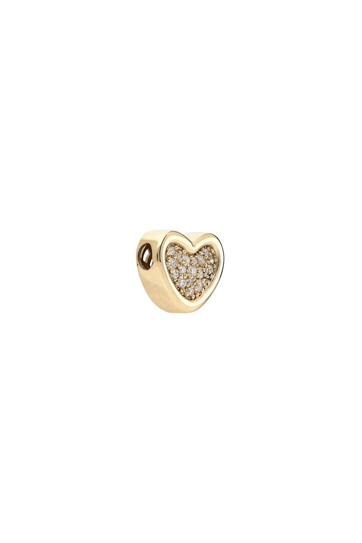 "Corazón" Pavé Diamond Bead Pendant-ITA-Boyds Philadelphia