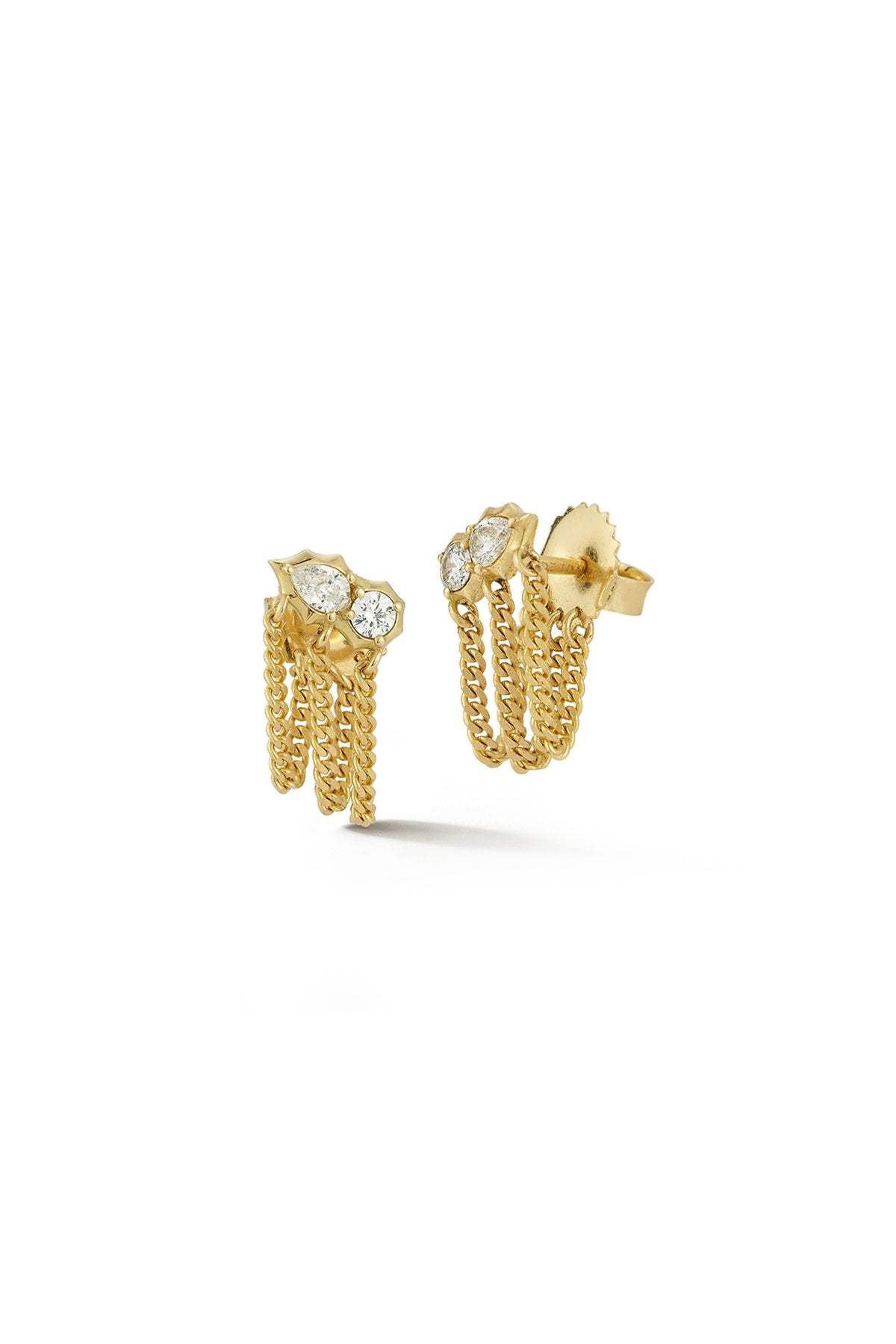 Posey Chain Loop Earrings-Jade Trau-Boyds Philadelphia