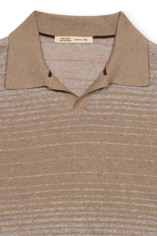 Stripe Mix Polo