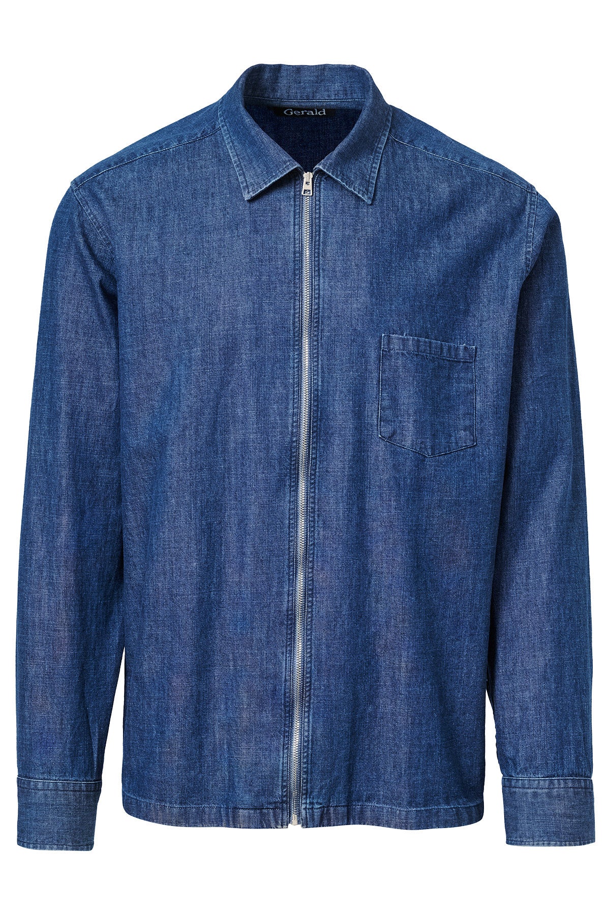 Denim Zip Shirt