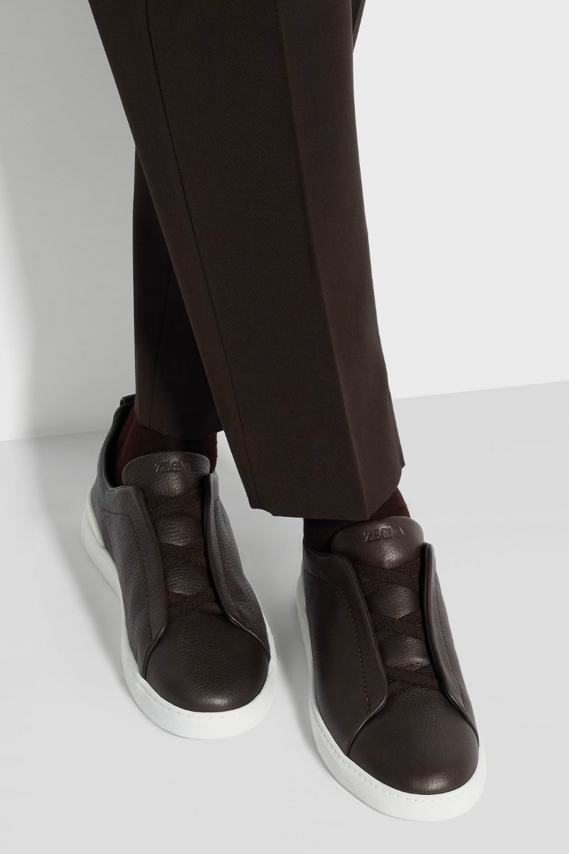 Triple Stitch Sneakers-Zegna-Boyds Philadelphia