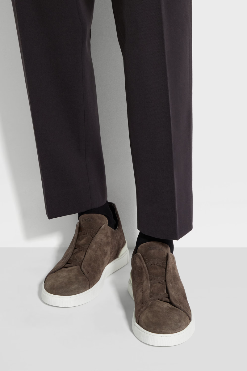 Triple Stitch Sneakers-Zegna-Boyds Philadelphia
