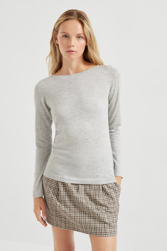 Sparkling Lightweight Sweater-Brunello Cucinelli-Boyds Philadelphia