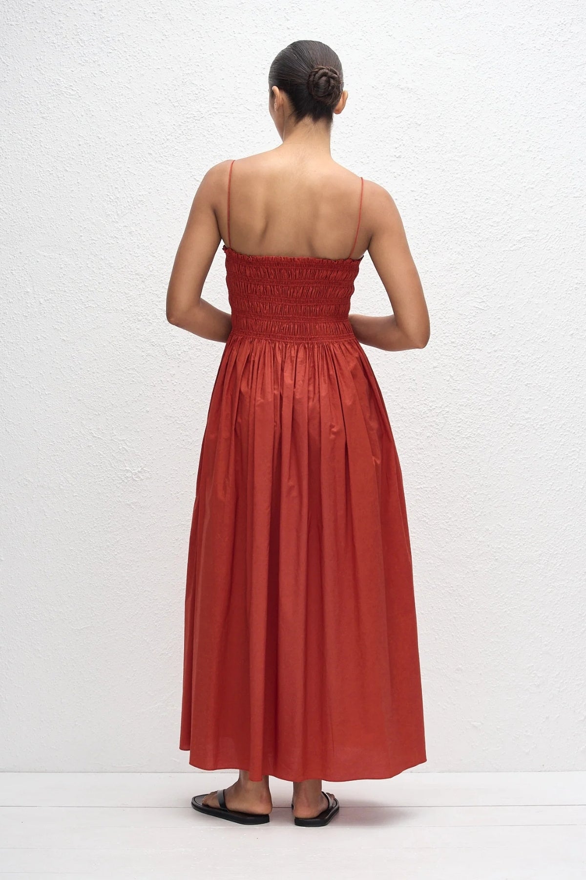 Shirred Bodice Dress-MATTEAU-Boyds Philadelphia