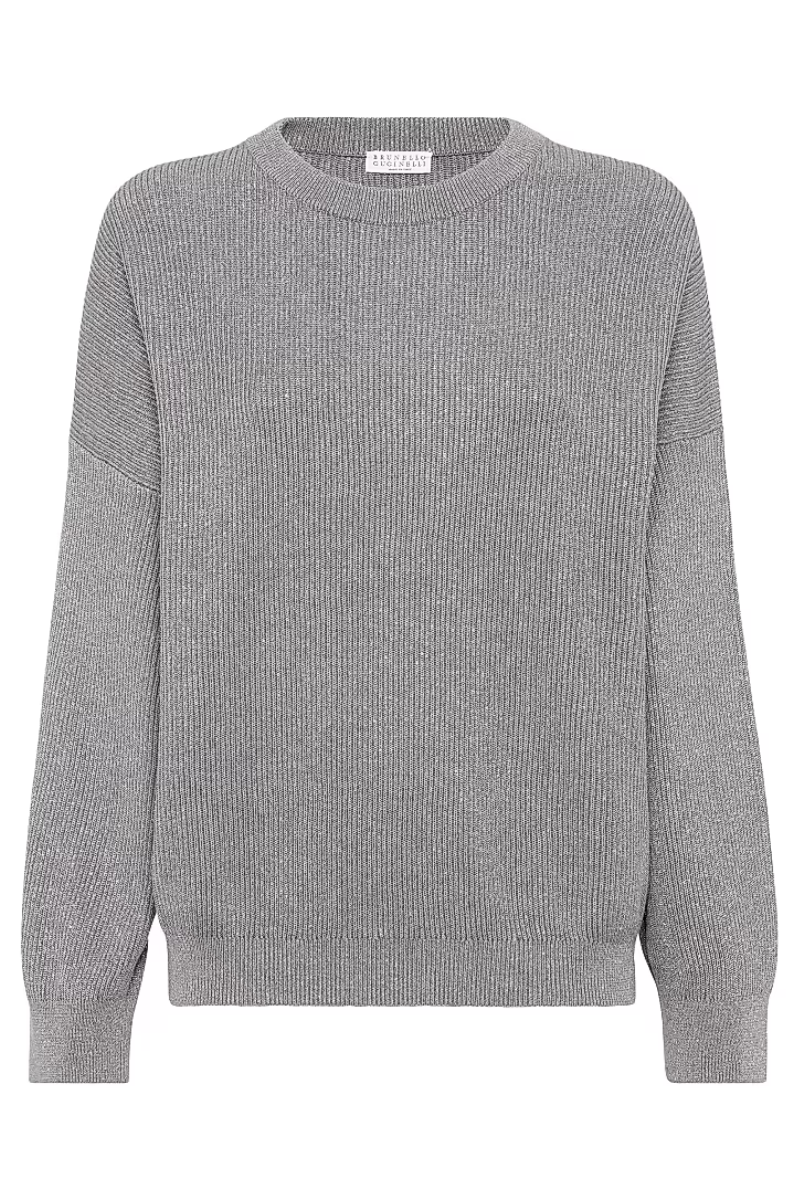 Sparkling Vanisé English Rib Sweater