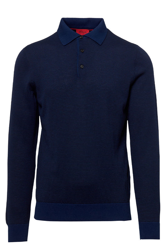 Striped Polo-ISAIA-Boyds Philadelphia