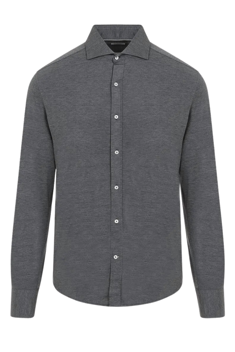 brunello cucinelli dress shirt Brunello Cucinelli Shirt Grey