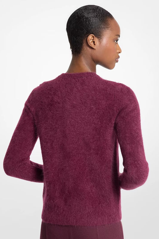 Brushed Cashmere Cardigan-Michael Kors Collection-Boyds Philadelphia